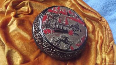 荆古轩收藏-我收藏的清代浅雕老漆盒和杂件。收藏让我快乐，收藏让我感悟历史的丰富多彩和时代的年【图4】