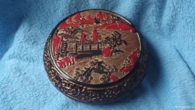 荆古轩收藏-我收藏的清代浅雕老漆盒和杂件。收藏让我快乐，收藏让我感悟历史的丰富多彩和时代的年【图5】