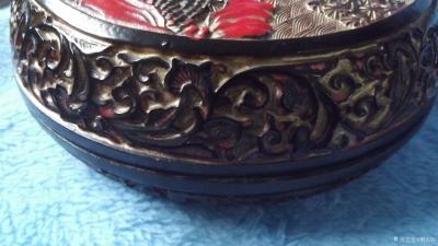 荆古轩收藏-我收藏的清代浅雕老漆盒和杂件。收藏让我快乐，收藏让我感悟历史的丰富多彩和时代的年【图8】