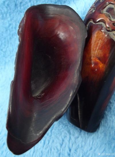 荆古轩收藏-我收藏的角质藏品。每一件藏品它都是生命载体，当今人们在珍爱动物的同时也在珍爱用心【图5】