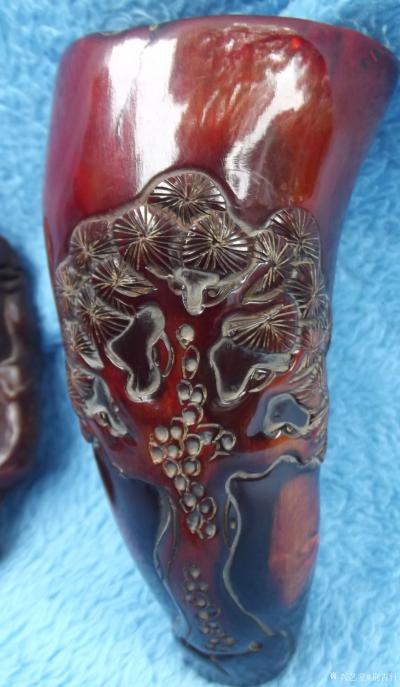 荆古轩收藏-我收藏的角质藏品。每一件藏品它都是生命载体，当今人们在珍爱动物的同时也在珍爱用心【图6】