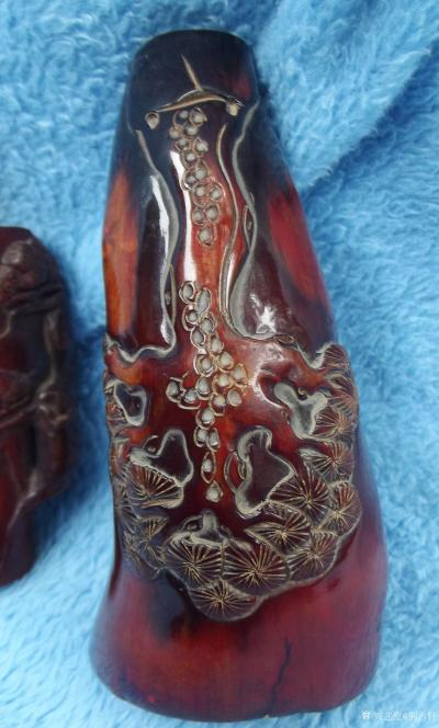 荆古轩收藏-我收藏的角质藏品。每一件藏品它都是生命载体，当今人们在珍爱动物的同时也在珍爱用心【图7】