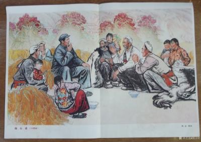 荆古轩收藏-六七十年代不同时期美术工作者和艺术家所创作的宣传画和写生作品集。我的红色收藏系列【图15】