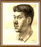 艺术家叶向阳日记:人物头像素描作品《我的战友》《保家卫国守边疆》；
  第一【图0】