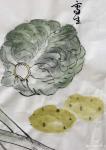 冯增木日志-蔬果写生作品《菜市归来》白菜、土豆、大葱、西红柿、辣椒、黄瓜【图2】