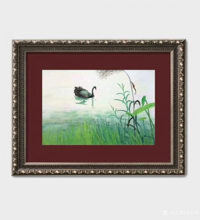 王征明日记-水意画在表现形式上像水一样无固定法则，根据创作条件和画的境界随机变化来表现独立的【图2】