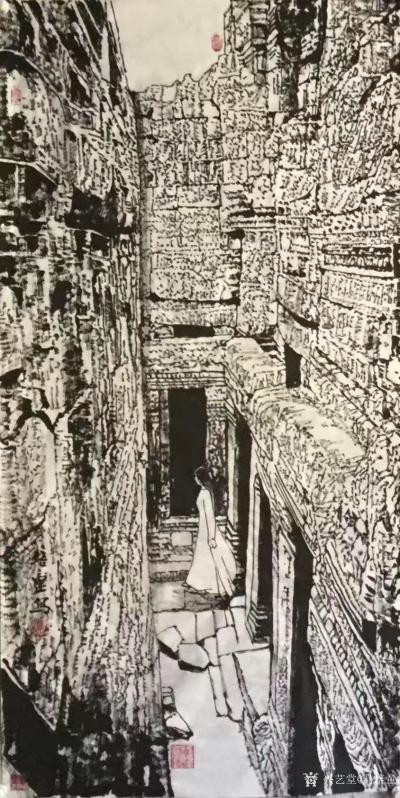 马培童日记-“博大沉雄”“致广大而尽精微”一幅好创作、 一生的回忆。马培童焦墨画感悟笔记（1【图2】