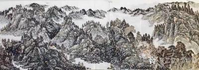 马培童日记-“黑白无极，道法自然”“艺术的精髓体现在生活的细节”马培童焦墨画感悟笔记（122【图1】