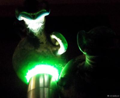 荆古轩收藏-收藏战汉老琉璃杯一对。穿越历史的时空，感受悠远的琉璃文化，曾几何时光倒流这小小的【图7】