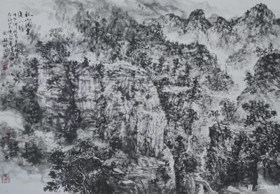 阎敏日记-太行山写生之旅，写不尽的太行美景；
  附乙亥年仲秋太行山写生新作品《崖上人家【图5】