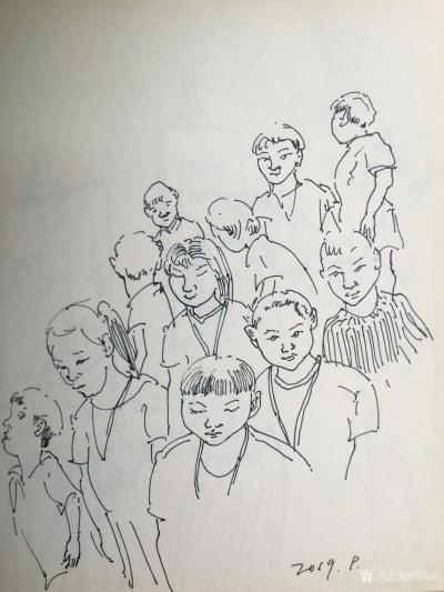 周海波日记-涉猎人物素描，人物肖像速写，换换口味改改风格，多方面提升自己。【图5】