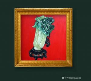 艺术品图片：艺术家18283662487油画作品名称《藏品级高端油画玉百财》议价