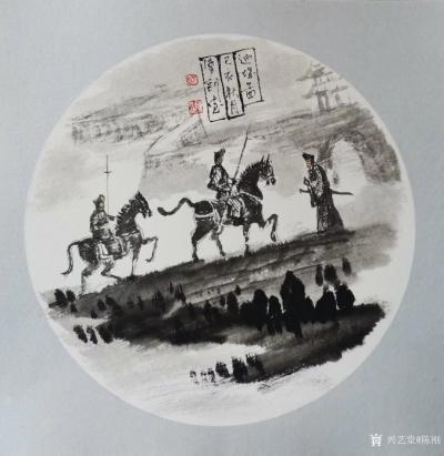 陈刚日记-作为画家或者痴迷于艺术的画家，为了怕自己把自己的名字忘记了，每次画完画都会写上自【图1】