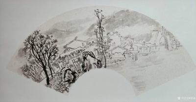 郑诚生活-秦岭终南山采风写生继续进行中……深秋写生虽有一丝寒意，但有可爱的花猫倍伴，却倍感【图4】