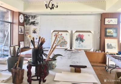 叶仲桥日记-最近创作的作品走国际路线，中西合璧式的作品、将会成为我创作的主要题材。
  昨【图4】