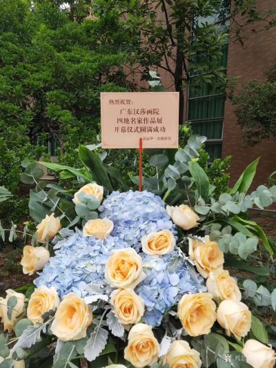 叶仲桥生活-由广东汉莎画院策展的中山、顺德、江门、云浮四市名家书画展，邀请了中国顶级雕塑大师【图2】