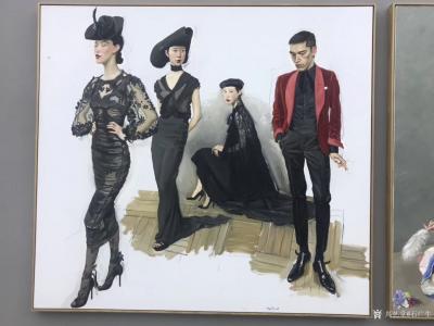 石广生收藏-陈丹青《退步》画展，看后略有感慨。
  如同不少画界老师一样，许多人四处游学，【图6】