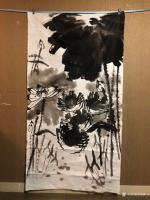 艺术家周鹏飞日记:国画写意花鸟画《世代和谐图》！夜战结束，登床，眠梦！
  【图1】