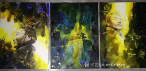 艺术品图片：艺术家18990376908油画作品名称《梦回秦朝》价格1800.00 元
