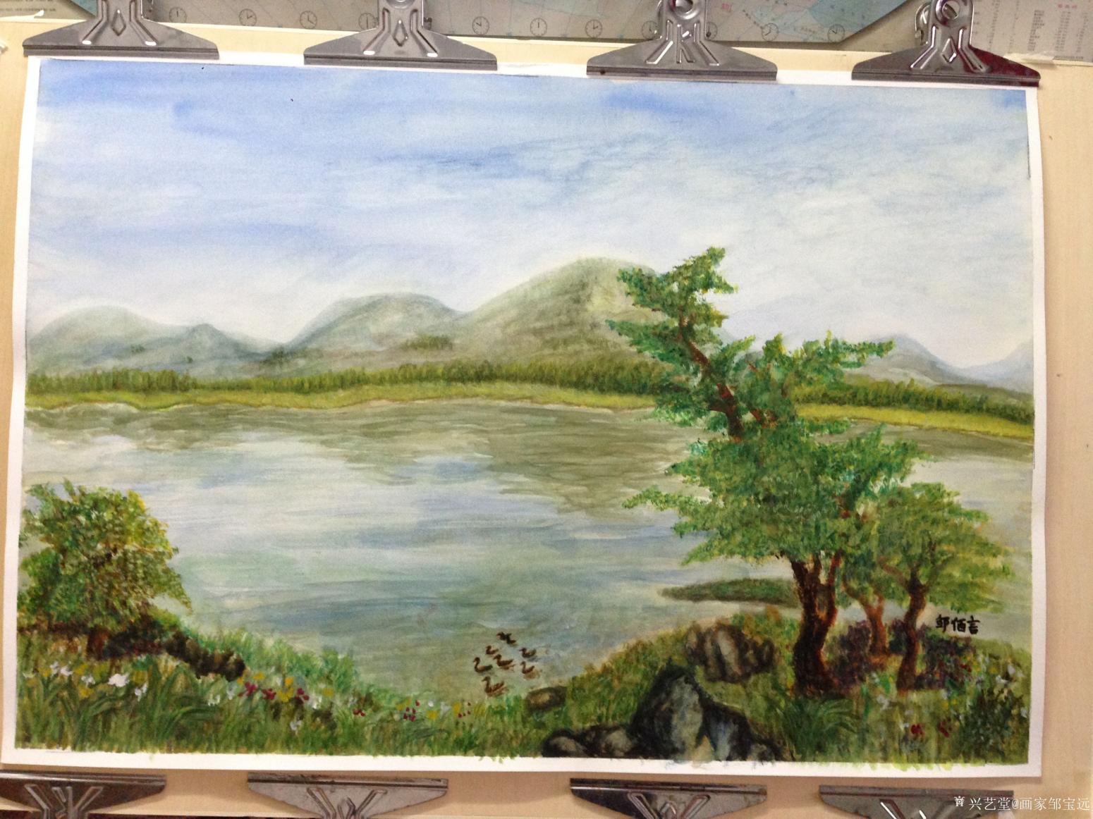 画家邹宝远油画作品《成长》【图0】