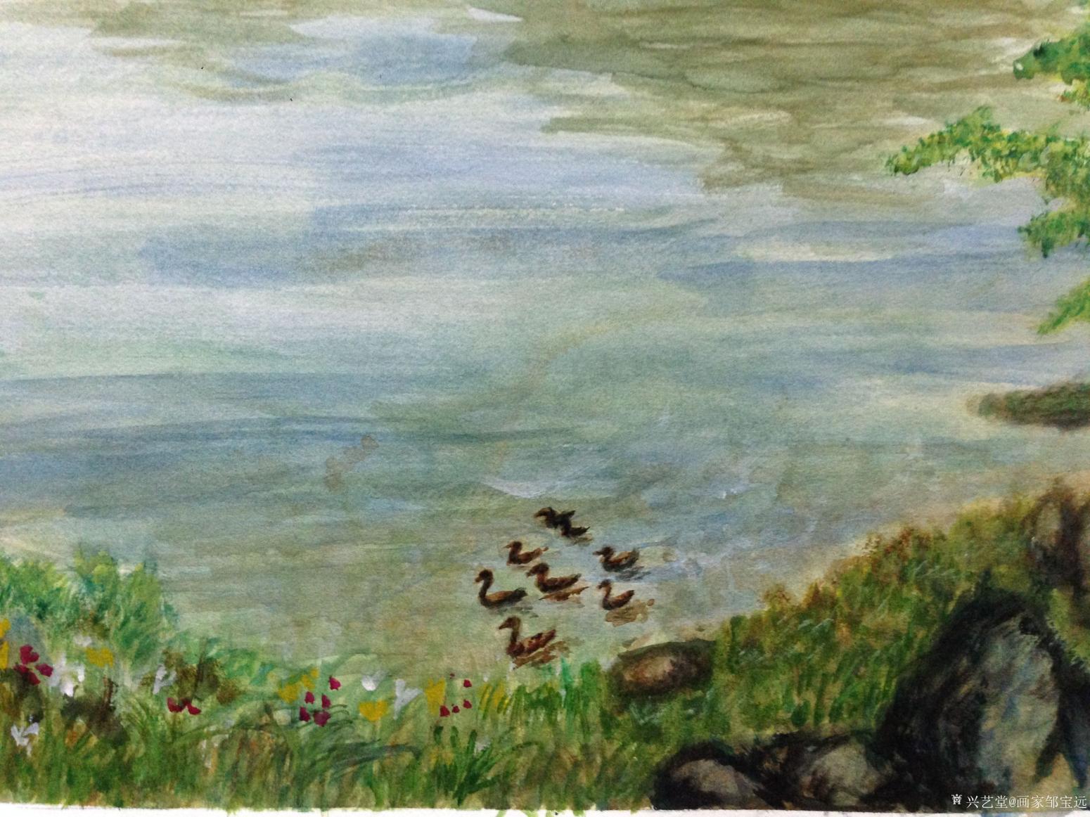 画家邹宝远油画作品《成长》【图1】