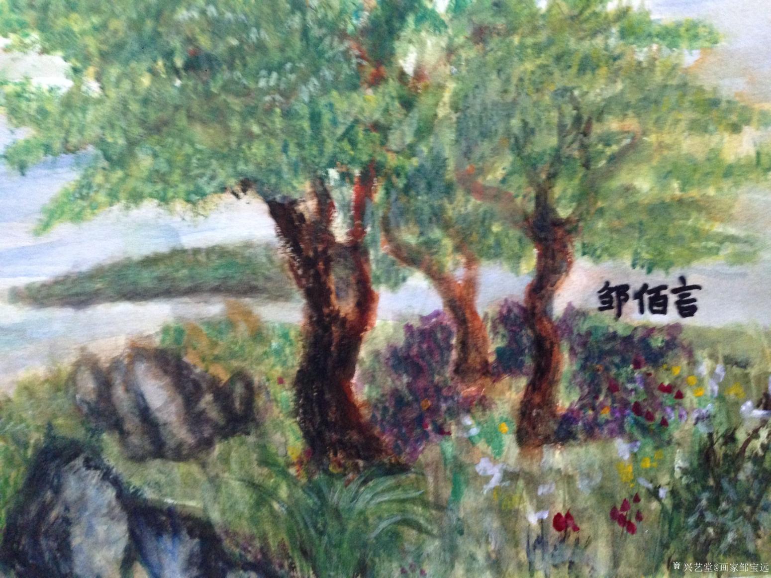 画家邹宝远油画作品《成长》【图2】