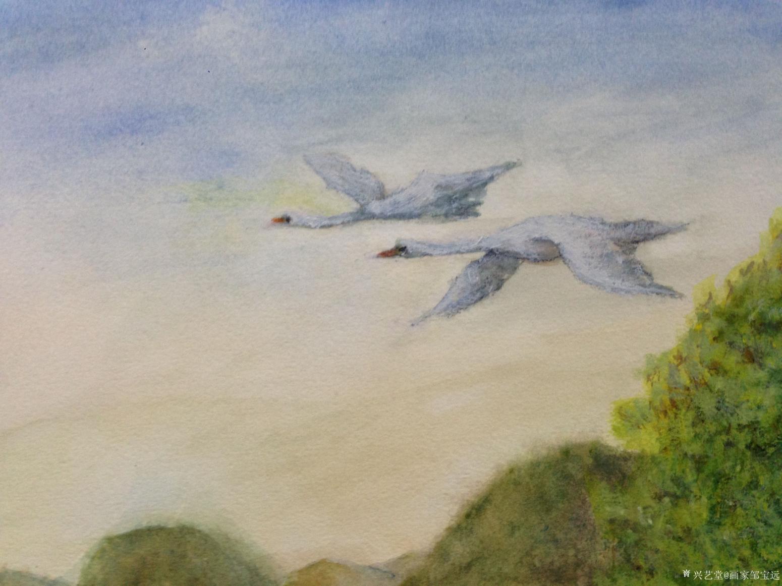 画家邹宝远油画作品《问候》【图2】