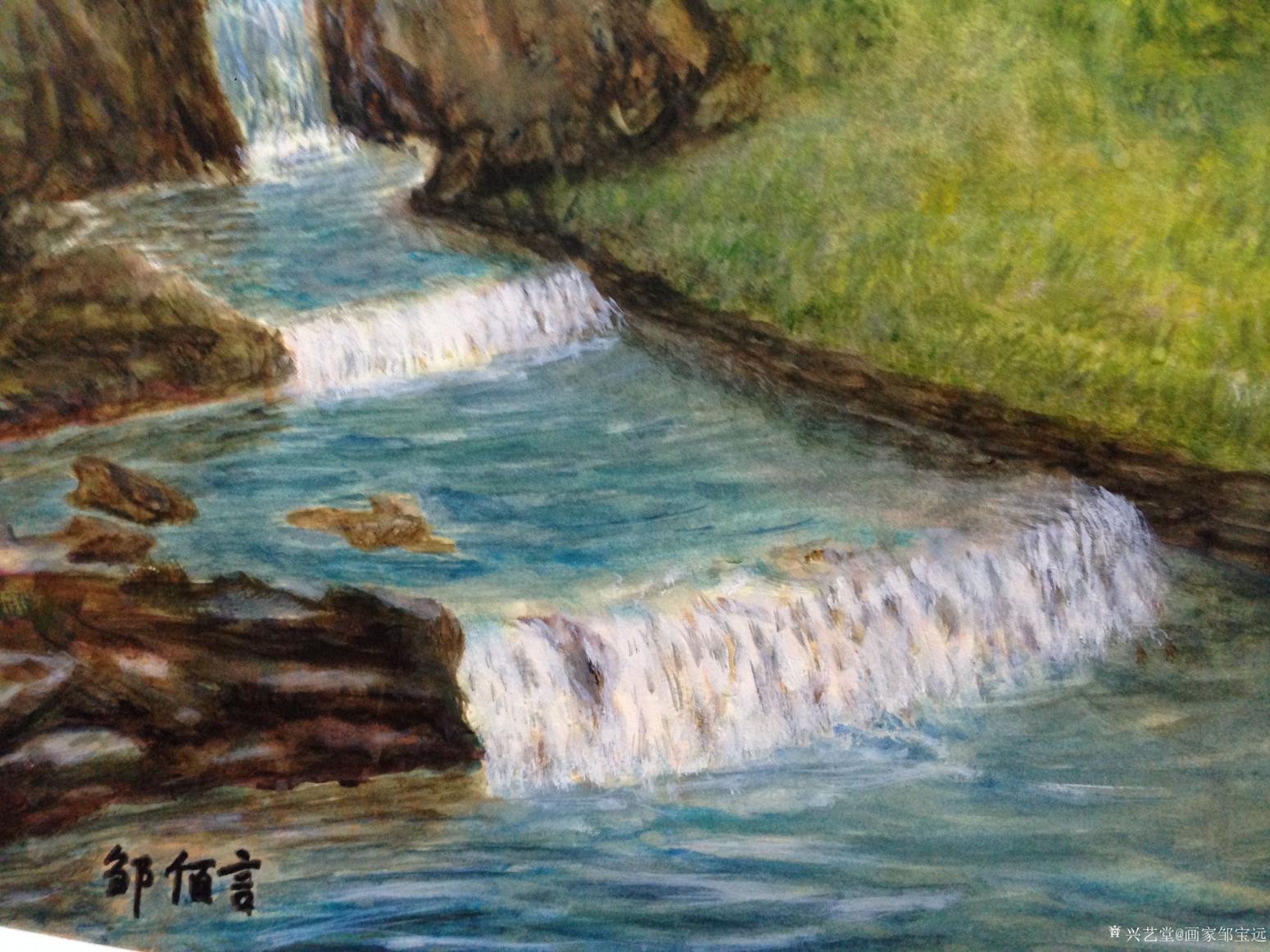 画家邹宝远油画作品《源泉》【图4】