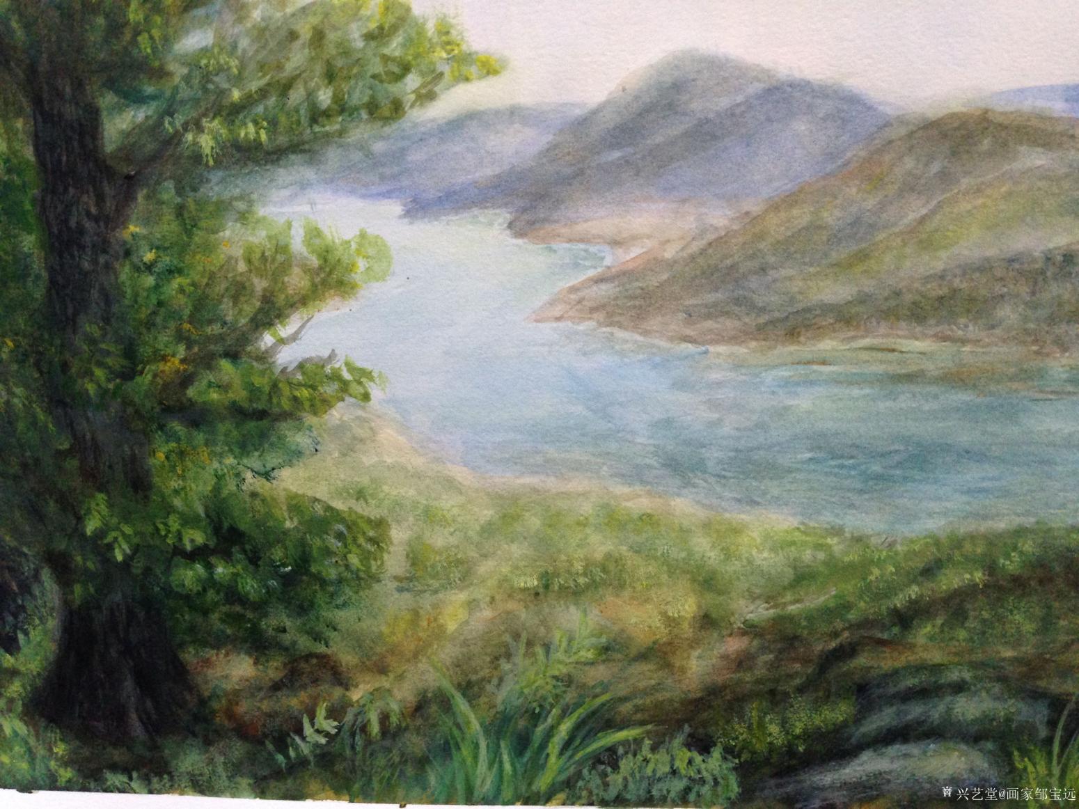 画家邹宝远油画作品《远望》【图2】