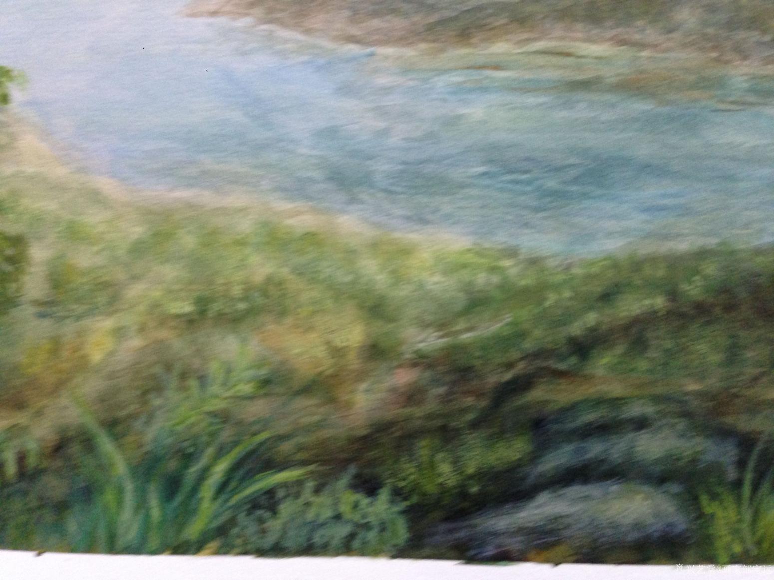 画家邹宝远油画作品《远望》【图3】