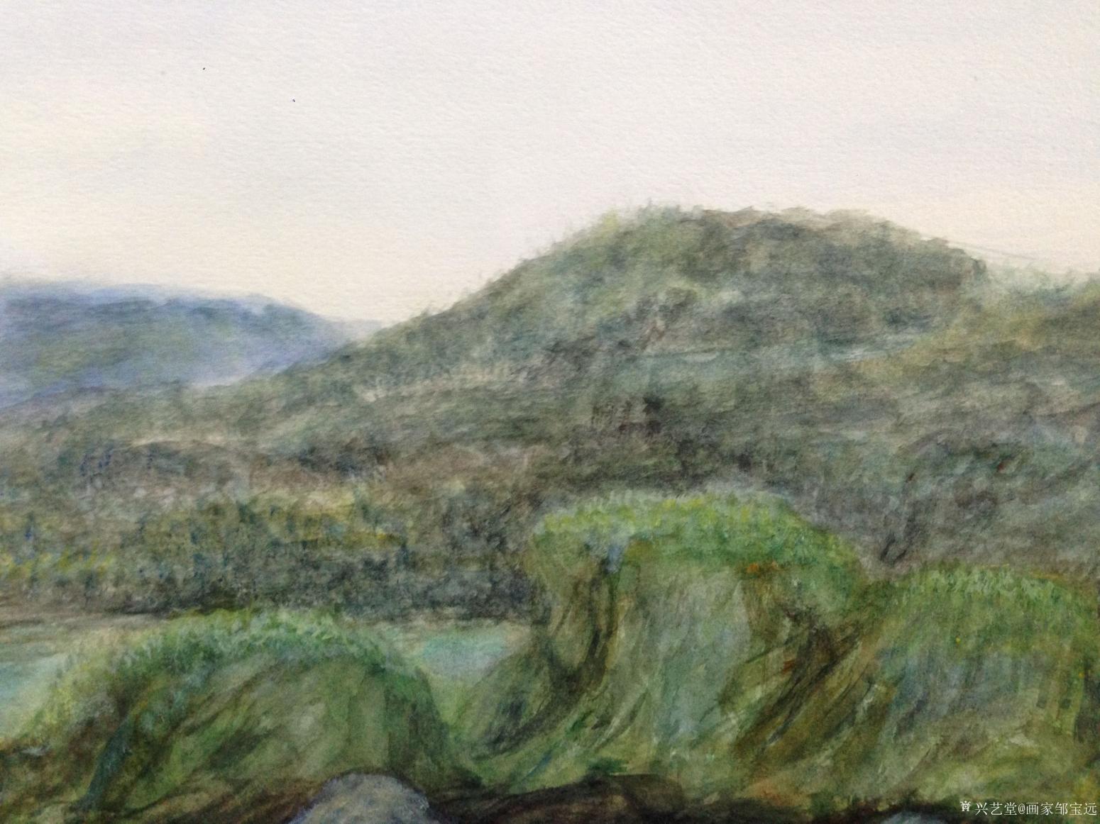 画家邹宝远油画作品《远望》【图4】