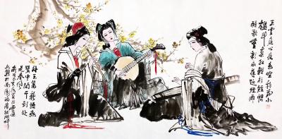 15150593803收藏-作品来源：中国美术家协会山东分会
国画批发 美协直销 价格优惠 没有中间商赚差【图2】