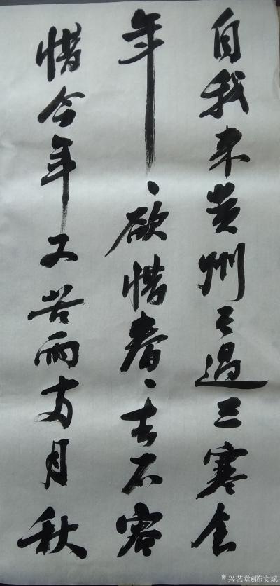 陈文斌日记-书法作品临东坡公的《黄州寒食诗帖》！【图1】