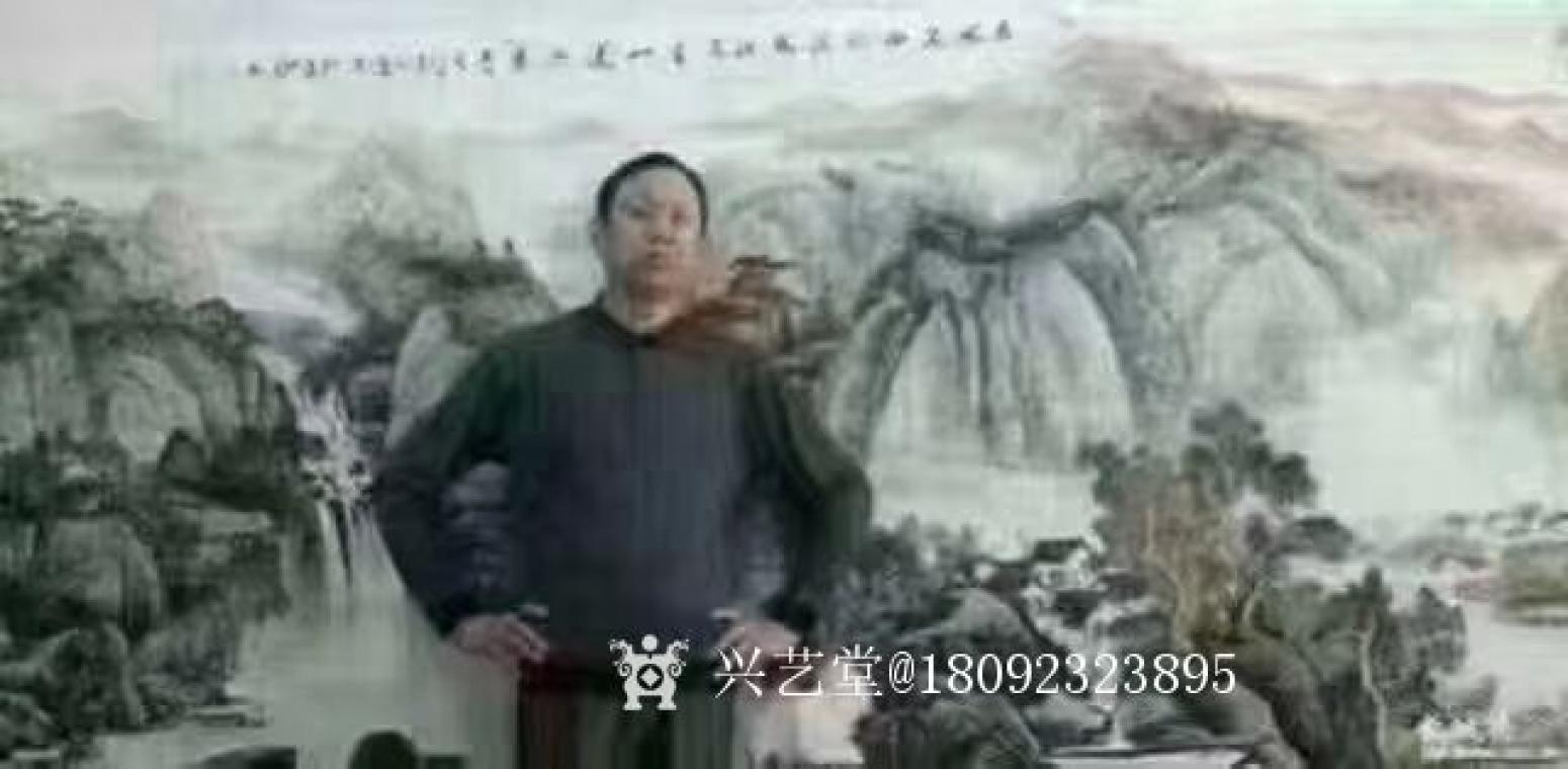 陕西大秦书画院国画作品《陶尚华老师丈二作品》【图0】