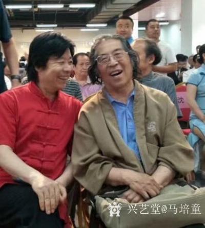 马培童日记-感恩的贵“人”，是“自己”马培童焦墨画感悟笔记（136）
 我的努力感动天地神【图1】