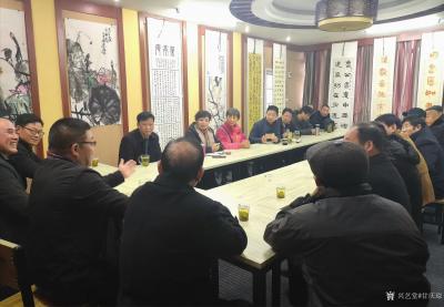 甘庆琼生活-应邀参加在大别山革命老区河南省光山县举行的美术沙龙，来自光山、新县、潢川、息县、【图2】