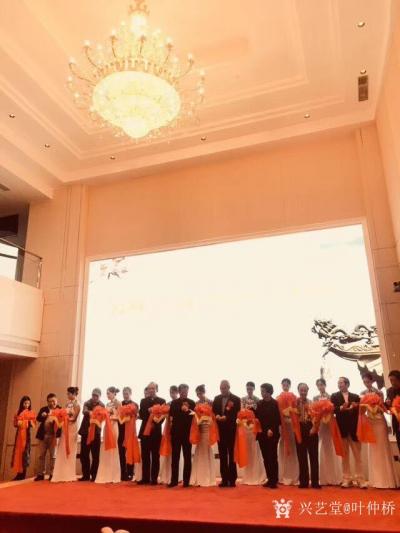 叶仲桥生活-12月15日下午在深圳出席中央电视台数字电视书画频道组织广东二十一个地市美协书协【图2】