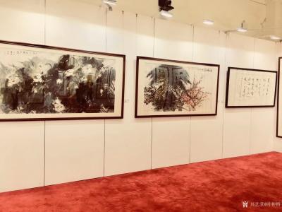 叶仲桥生活-12月15日下午在深圳出席中央电视台数字电视书画频道组织广东二十一个地市美协书协【图3】