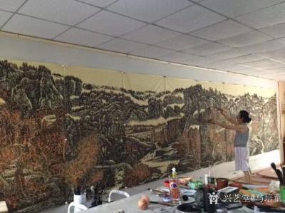 马培童日记-“焦墨画的境界是画家精神和作品灵魂的最高标准”马培童焦墨画感悟笔记（141）
【图1】