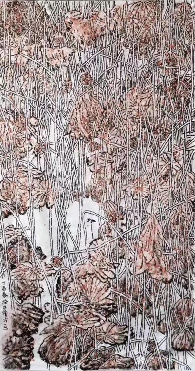 马培童日记-“画品如人品，焦墨焦彩画论”马培童焦墨画感悟笔记（144）
 焦墨焦彩画论，从【图2】