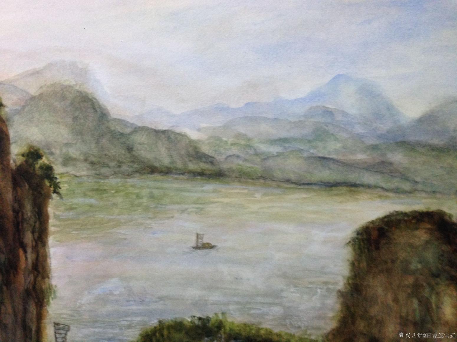 画家邹宝远油画作品《巅峰》【图2】