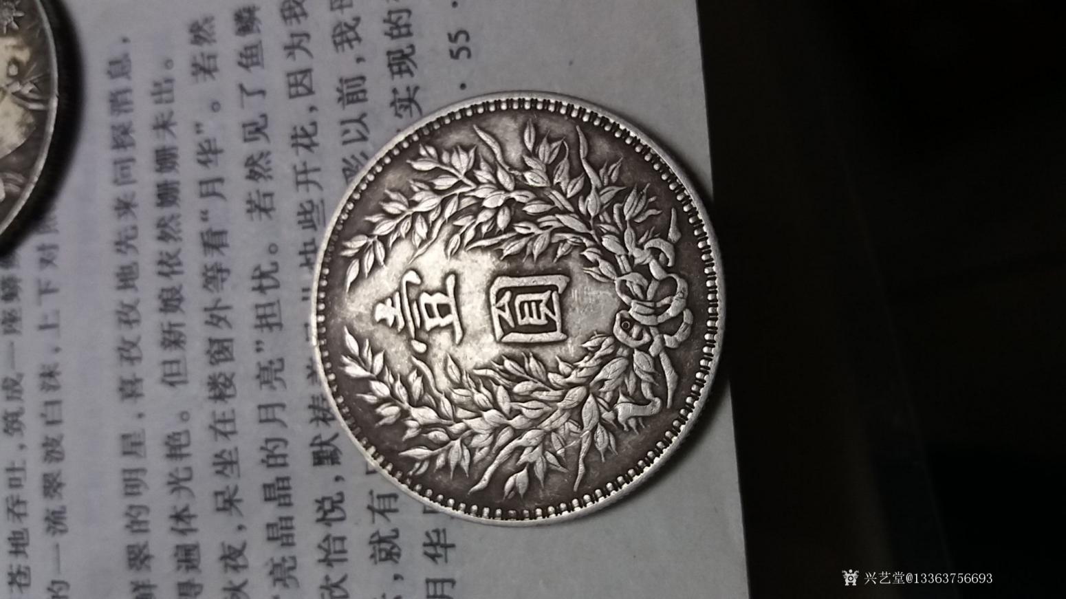 13363756693文玩杂项作品《民国三年袁大头》【图1】