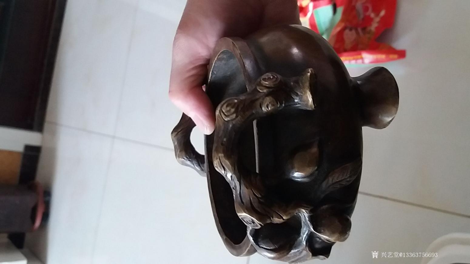 13363756693文玩杂项作品《铜香炉》