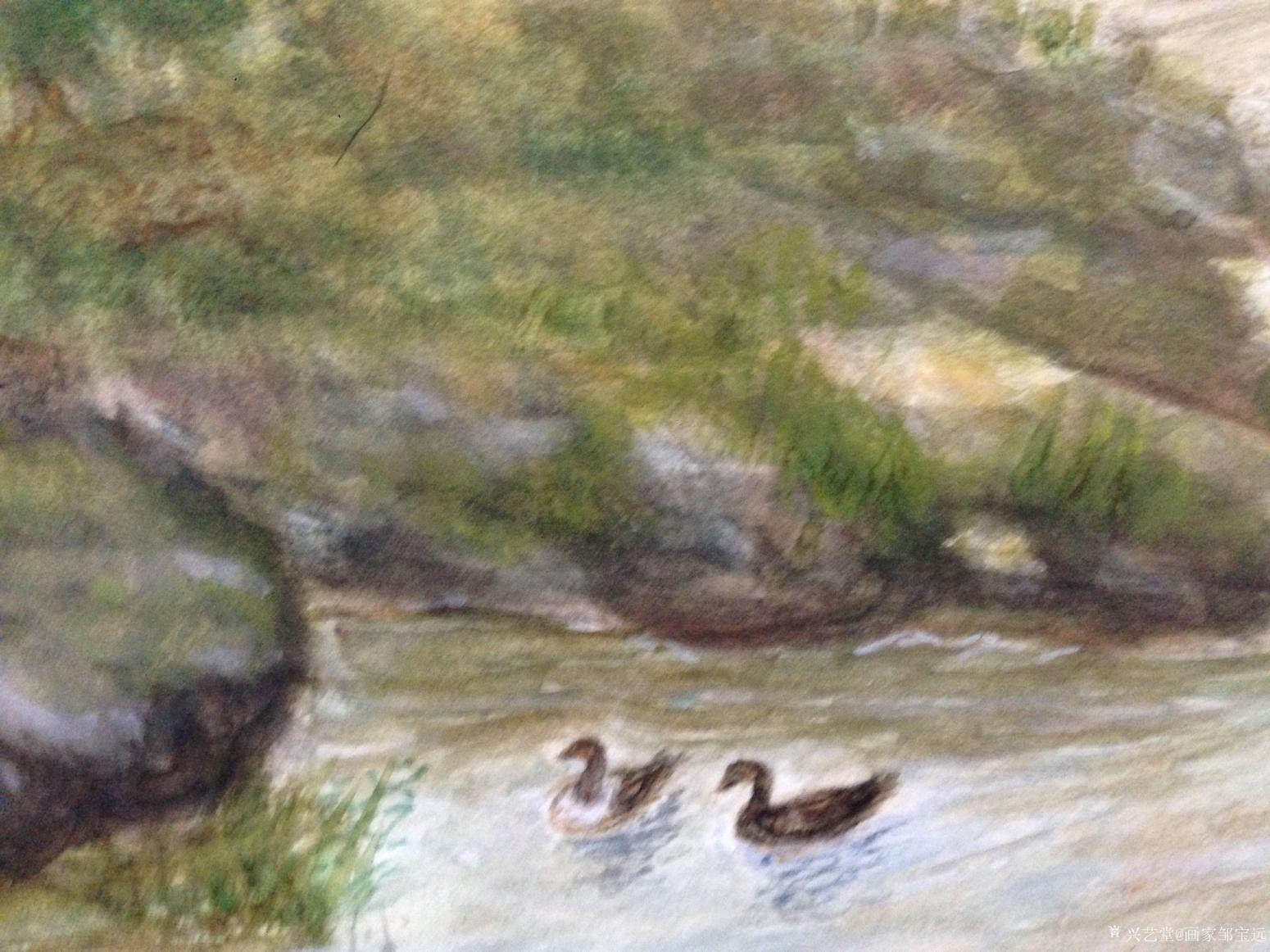 画家邹宝远油画作品《江山多娇》【图2】