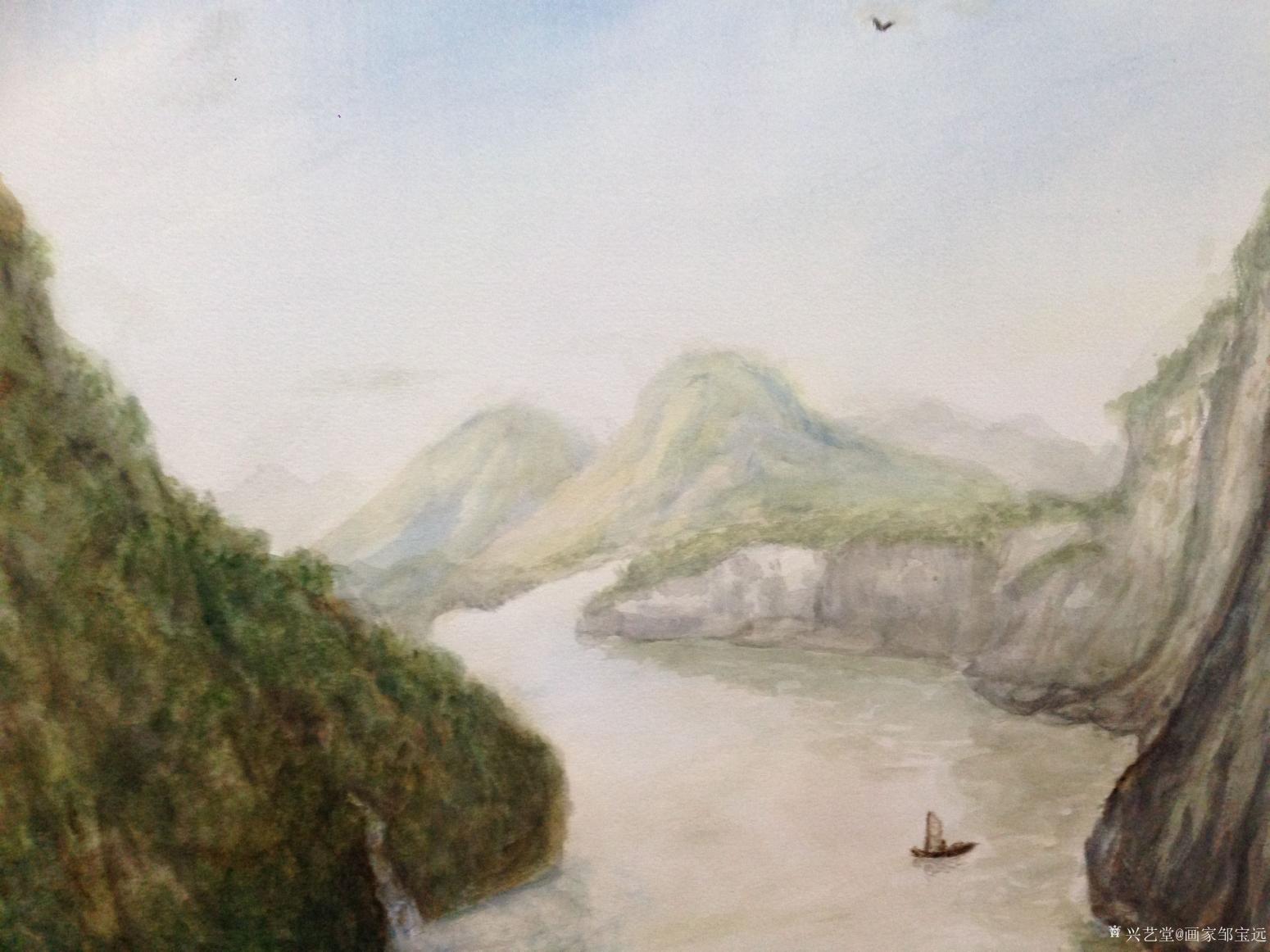 画家邹宝远油画作品《江山多娇》【图3】