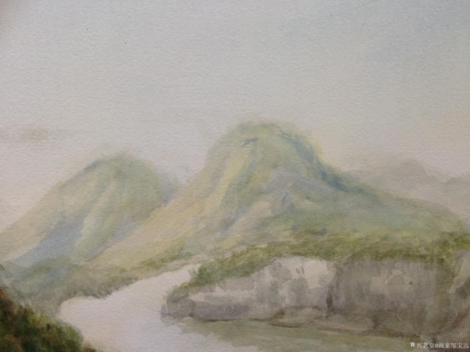 画家邹宝远油画作品《江山多娇》【图4】