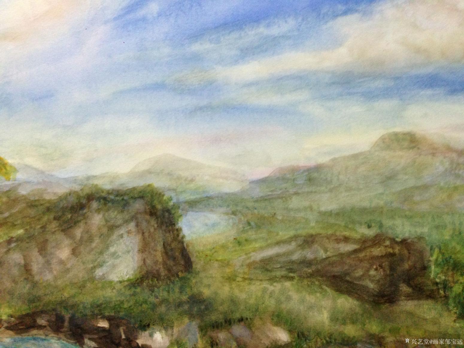 画家邹宝远油画作品《上善若水》【图0】