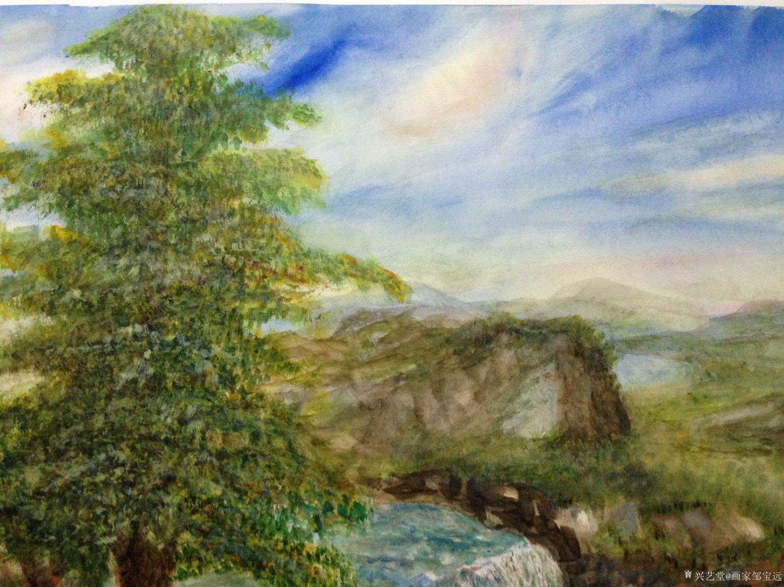 画家邹宝远油画作品《上善若水》【图2】