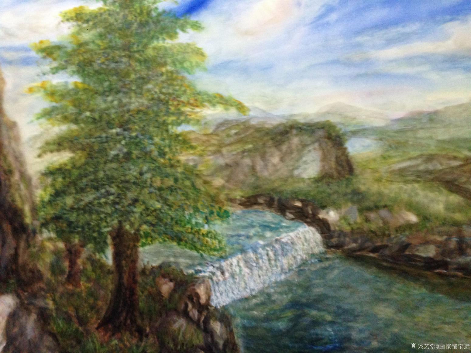 画家邹宝远油画作品《上善若水》【图3】