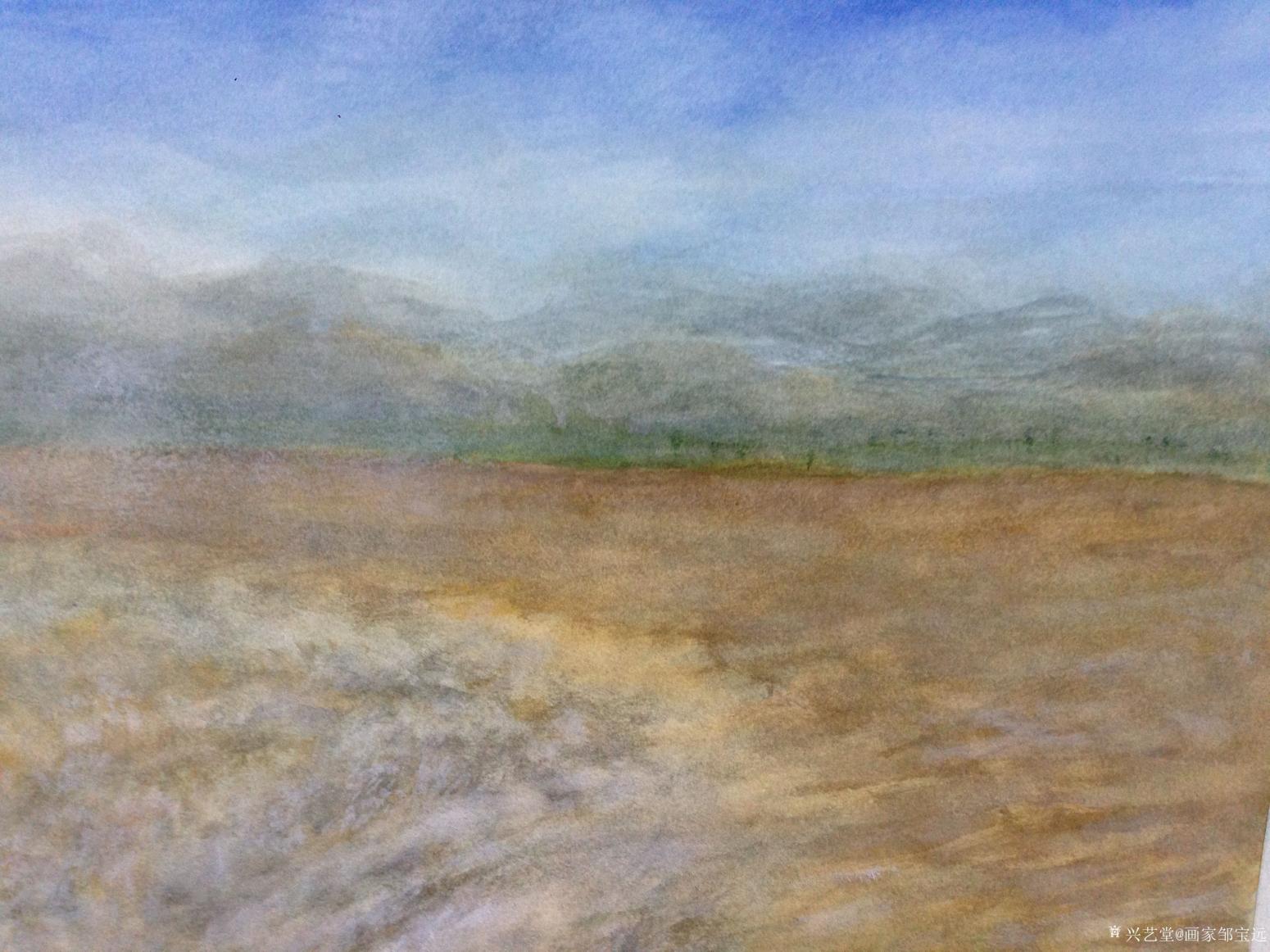 画家邹宝远油画作品《壮观景色》【图4】